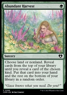 Abundant Harvest - Commander Masters (Common) [CMM-269]