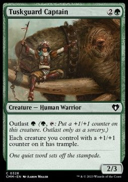 Tuskguard Captain - Commander Masters (Common) [CMM-328]
