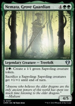 Nemata, Grove Guardian - Commander Masters (Uncommon) [CMM-307]