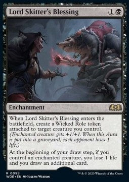 Lord Skitter's Blessing - Wilds of Eldraine (Rare) [WOE-98]