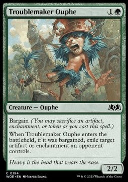 Troublemaker Ouphe - Wilds of Eldraine (Common) [WOE-194]