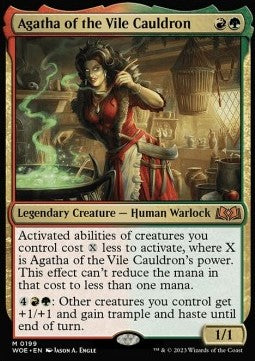 Agatha of the Vile Cauldron - Wilds of Eldraine (Mythic) [WOE-199]