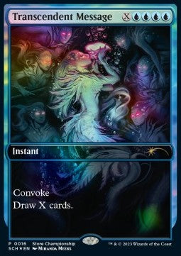 Transcendent Message - Store Championship Promos (Rare) [SCH-16]