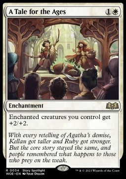 A Tale for the Ages - Wilds of Eldraine (Rare) [WOE-34]