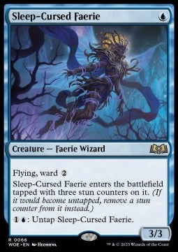 Sleep-Cursed Faerie - Wilds of Eldraine (Rare) [WOE-66]