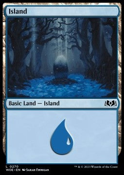 Island (V.3) - Wilds of Eldraine (Land) [WOE-270]