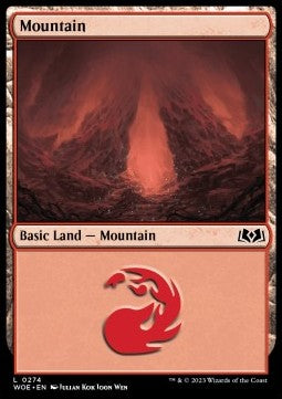 Mountain (V.3) - Wilds of Eldraine (Land) [WOE-274]
