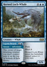 Horned Loch-Whale // Lagoon Breach - Wilds of Eldraine (Rare) [WOE-53]