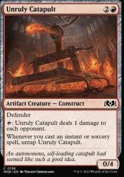 Unruly Catapult - Wilds of Eldraine (Common) [WOE-156]