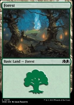 Forest (V.3) - Wilds of Eldraine (Land) [WOE-276]