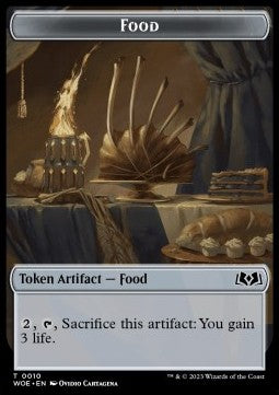 Food Token (V.1) - Wilds of Eldraine: Extras (Token) [XWOE-10]