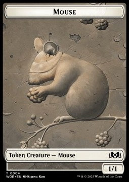 Mouse Token (White 1/1) - Wilds of Eldraine: Extras (Token) [XWOE-4]