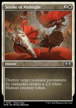 Stroke of Midnight - Wilds of Eldraine: Promos (Uncommon) [PWOE-375]