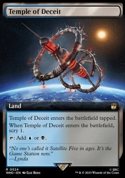 Temple of Deceit (V.1) - Universes Beyond: Doctor Who: Extras (Rare) [XWHO-524]