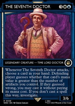The Seventh Doctor (V.2) - Universes Beyond: Doctor Who: Extras (Rare) [XWHO-558]