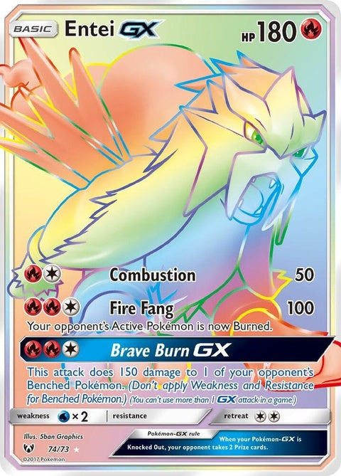 Entei Store Entei Gx - Secret (74)| Pokemon Card – CardRush