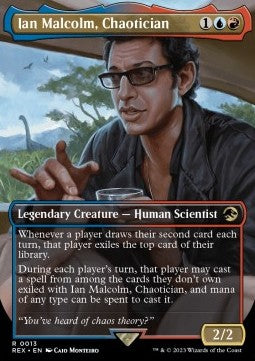 Ian Malcolm, Chaotician (V.1) - Universes Beyond: Jurassic World Collection (Rare) [REX-13]