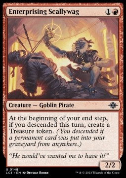 Enterprising Scallywag - The Lost Caverns of Ixalan (Uncommon) [LCI-148]