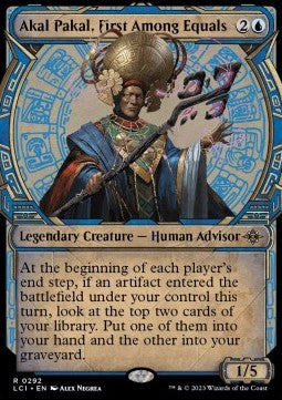 Akal Pakal, First Among Equals - The Lost Caverns of Ixalan: Extras (Rare) [XLCI-292]