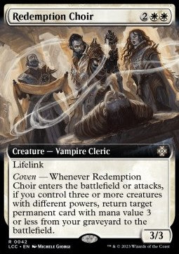 Redemption Choir - Commander: The Lost Caverns of Ixalan: Extras (Rare) [XLCC-42]