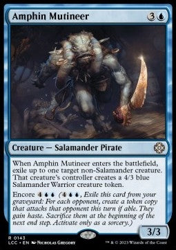 Amphin Mutineer - Commander: The Lost Caverns of Ixalan (Rare) [LCC-143]