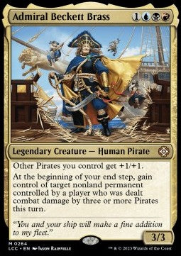 Admiral Beckett Brass - Commander: The Lost Caverns of Ixalan (Mythic) [LCC-264]