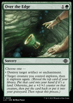 Over the Edge - The Lost Caverns of Ixalan (Common) [LCI-205]