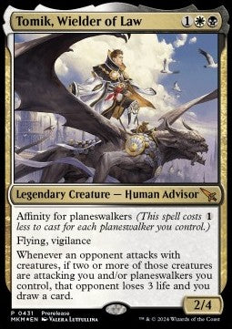 Tomik, Wielder of Law - Murders at Karlov Manor: Promos (Mythic) [PMKM-431]