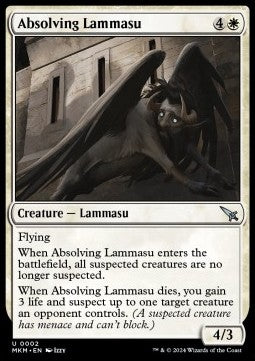 Absolving Lammasu - Murders at Karlov Manor (Uncommon) [MKM-2]