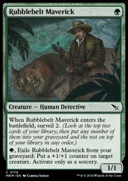 Rubblebelt Maverick - Murders at Karlov Manor (Common) [MKM-174]