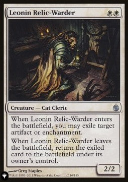 Leonin Relic-Warder - The List (Uncommon) [ZNL-10]