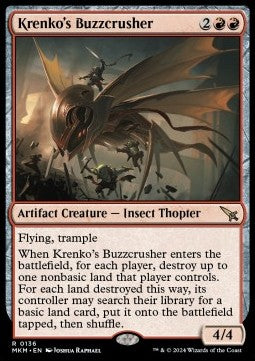 Krenko's Buzzcrusher - Murders at Karlov Manor (Rare) [MKM-136]