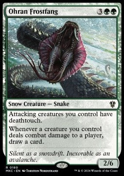 Ohran Frostfang - Commander: Murders at Karlov Manor (Rare) [MKC-180]