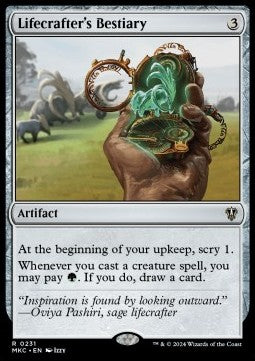 Lifecrafter's Bestiary - Commander: Murders at Karlov Manor (Rare) [MKC-231]