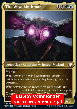 The Wise Mothman (V.1) - Universes Beyond: Fallout: Extras (Mythic) [XPIP-1067]
