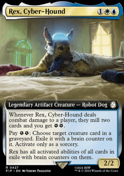 Rex, Cyber-Hound (V.1) - Universes Beyond: Fallout: Extras (Rare) [XPIP-427]