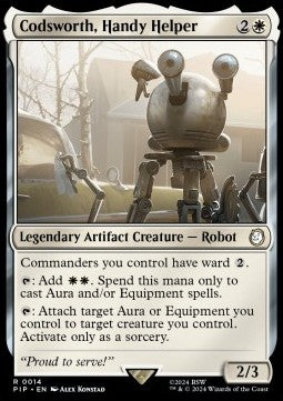 Codsworth, Handy Helper - Universes Beyond: Fallout (Rare) [PIP-14]