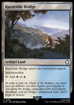 Razortide Bridge - Universes Beyond: Fallout (Common) [PIP-281]