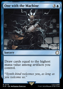 One with the Machine - Universes Beyond: Fallout (Rare) [PIP-179]