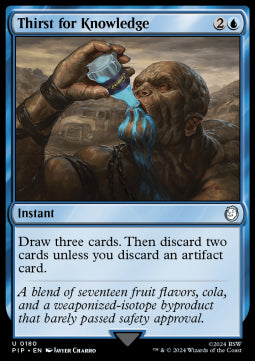 Thirst for Knowledge - Universes Beyond: Fallout (Uncommon) [PIP-180]