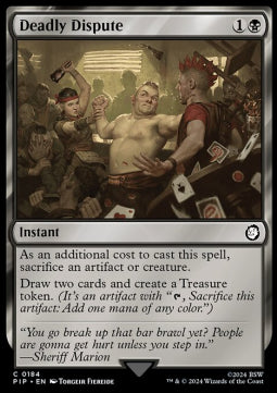 Deadly Dispute - Universes Beyond: Fallout (Common) [PIP-184]