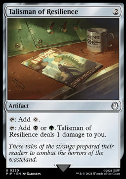 Talisman of Resilience - Universes Beyond: Fallout (Uncommon) [PIP-250]