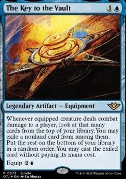The Key to the Vault - Outlaws of Thunder Junction: Promos (Rare) [POTJ-373]