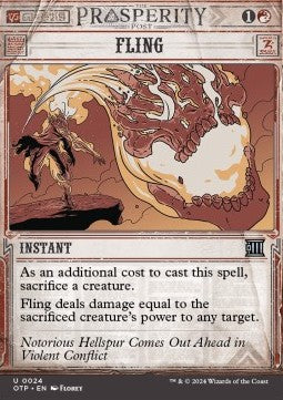 Fling - Breaking News (Uncommon) [OTP-24]