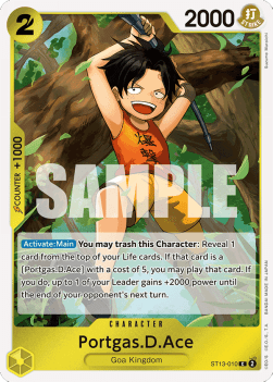 Portgas.D.Ace (ST13-010) (V.1) - Ultra Deck: The Three Brothers (Common) [ST-13-010]