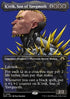 K'rrik, Son of Yawgmoth (V.1) - Modern Horizons 3: Extras (Rare) [XMH3-365]