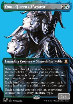 Omo, Queen of Vesuva (V.1) - Commander: Modern Horizons 3: Extras (Mythic) [XM3C-14]