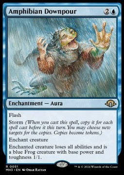Amphibian Downpour - Modern Horizons 3 (Rare) [MH3-51]