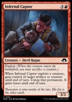 Infernal Captor - Modern Horizons 3 (Common) [MH3-125]