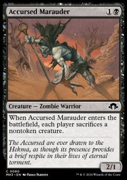 Accursed Marauder - Modern Horizons 3 (Common) [MH3-80]